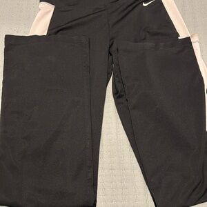 Nike Black and Smokey Gray Athletic Pants